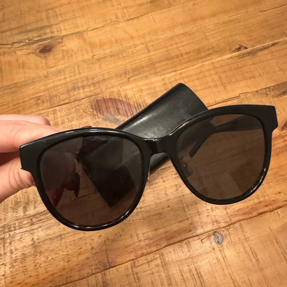 Saint Laurent 56mm Gradient Cat Eye Sunglasses - Picture 2 of 7